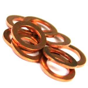 Ring Gasket, Copper, Rietschle, V-VCA-VCE, Part# 420044