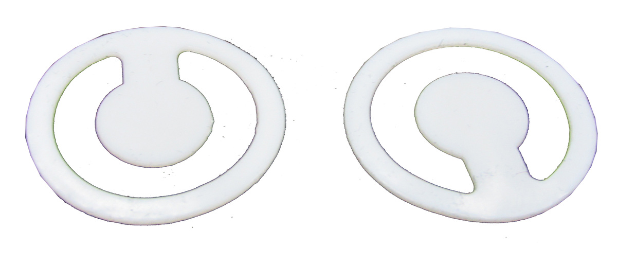 Valve, PTFE - Vacuubrand Diaphragm, ME, Part# 38250037
