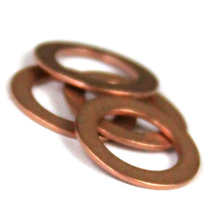 ring Gasket, Copper, Rietschle, V-VCA-VCE, V-VC, Part# 704020