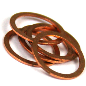 ring Gasket, Copper, Rietschle, V-VCA-VCE, V-VC, Part# 704021