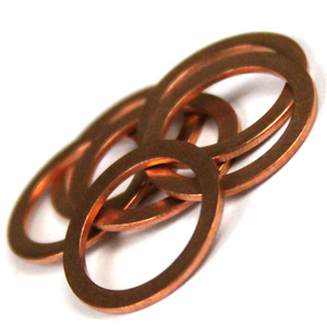 Ring Gasket, Copper, Rietschle, V-VCA-VCE, V-VC, Part# 704563