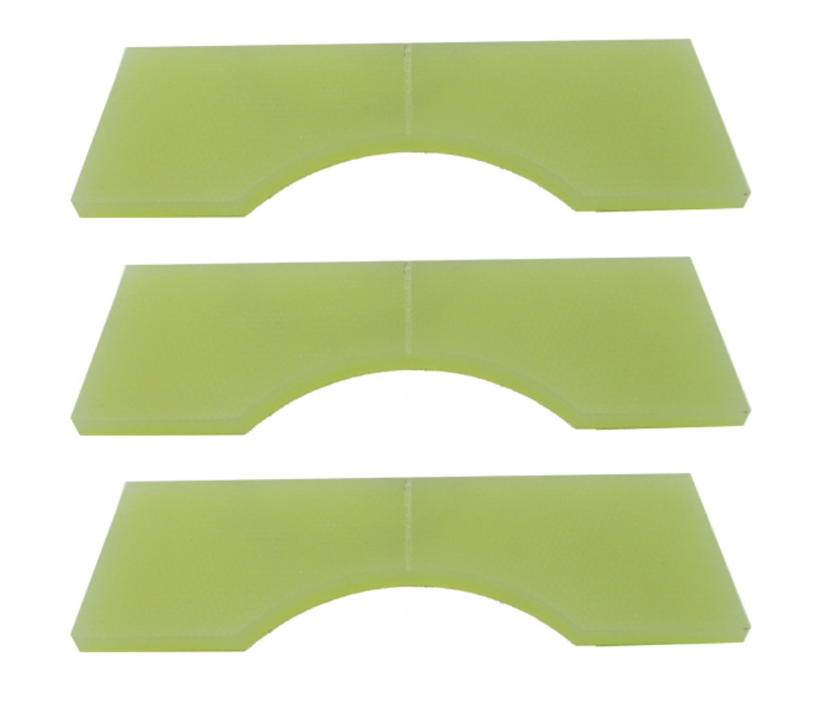 Vane Kit - Set of 3 GX Vanes, Leybold, Sogevac, SV40BI, Part# PL971429680