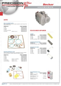 Vane - GX, Becker, U Series, Part# 90051100000