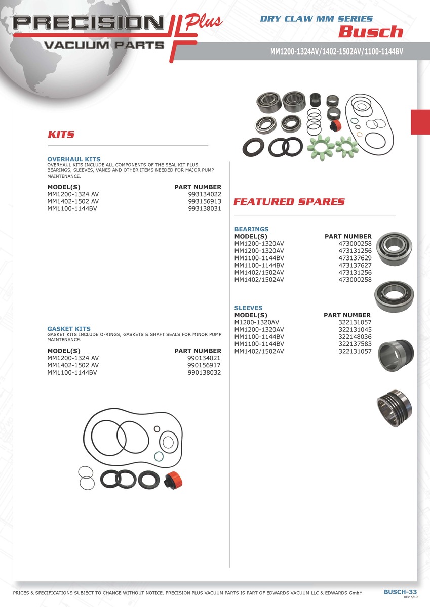 O-ring, 44 x 3 mm - Viton, Part# 82067
