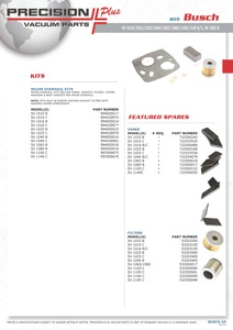 Busch Vane - Carbon - Busch SV1040B / SV1040C
Part# 722534079