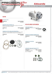 Cooling Fan Kit, Edwards nXDS6i, nXDS10i, nXDS15i, nXDS20i