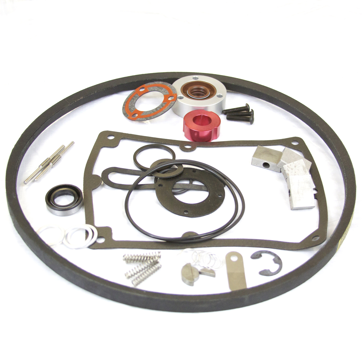 Major Repair Kit with Phenolic Vanes & Lip Seal, Welch DuoSeal 1402/1405 (New Style)