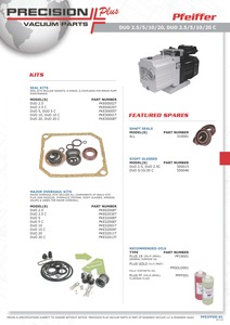 Pressure Spring - Pfeiffer, DUO, UNO, Part# 490046