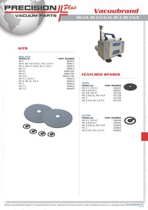 Valve, Vacuubrand, ME, MD, MZ, Part# 38250031