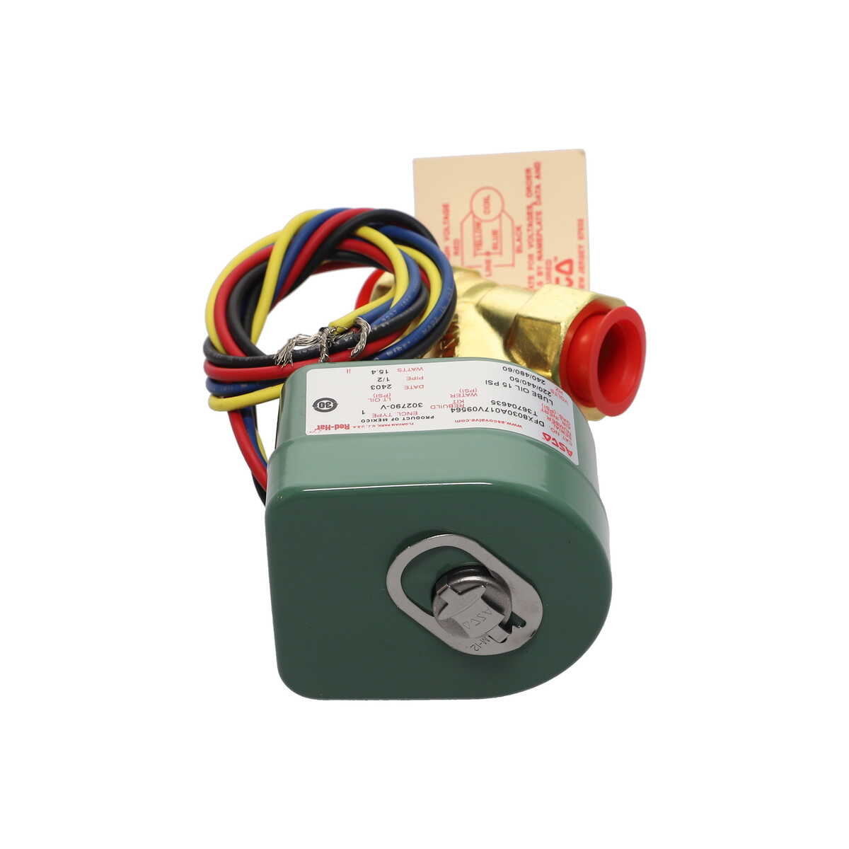 Solenoid Oil Valve 240/440-480 - Part # 085-035-837